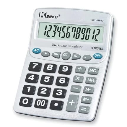 Kenko Electronic Calculator KK-1048-12