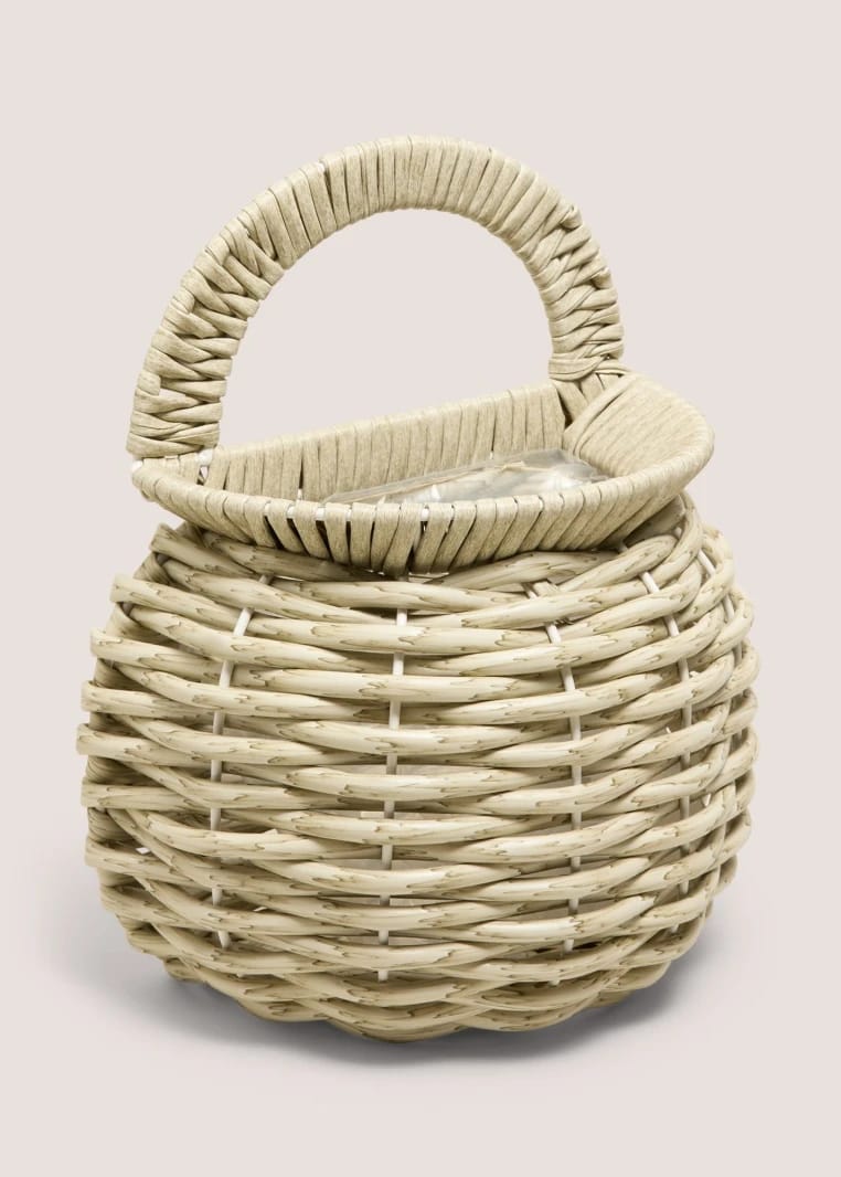 Woven Wall Planter - Natural - One Size