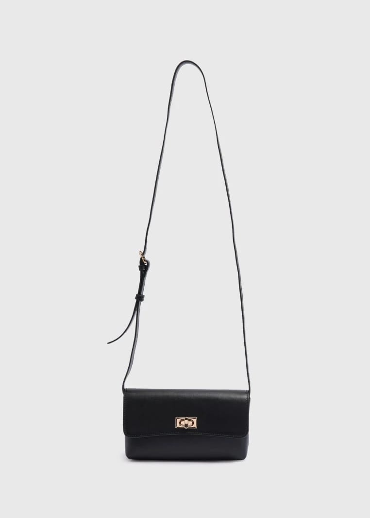 Crossbody Bag - Black - One Size