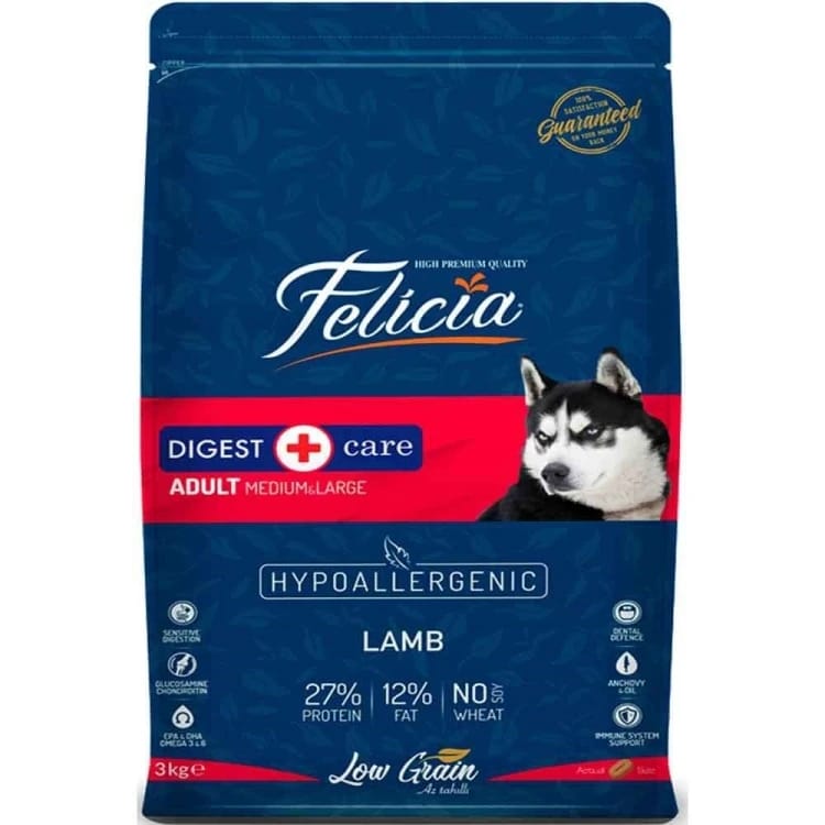 Felicia Adult Dog All Breeds Lamb & Rice
