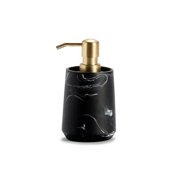 Andre Liquid Soap Dispenser BA71014 - Polyresin - Black & Gold