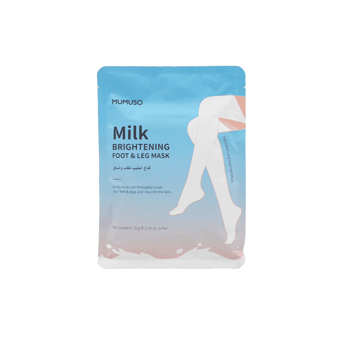Milk Mask for Brightening Feet and Legs