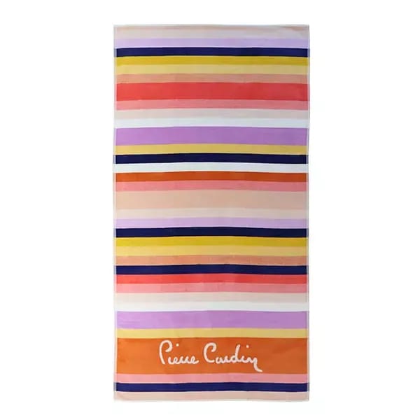 Pierre Cardin 'Coast' Beach Towel - 100% Cotton - 90x170 cm - Multicolor