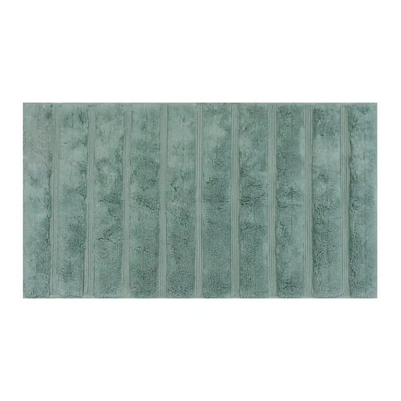 Nova Home Lusora Cotton Bath Mat – Green (Available in Multiple Sizes)