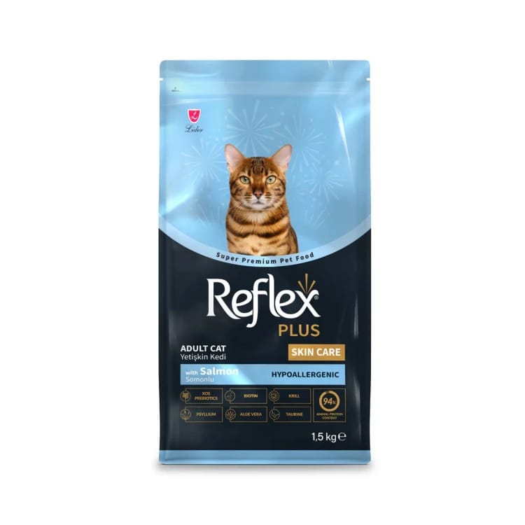 Reflex Plus - Adult Cats - Skin Care - Salmon Flavor