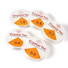 Crystal Tec Clear Beading Elastic Stretch