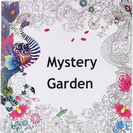 Mystery Garden Coloring Book