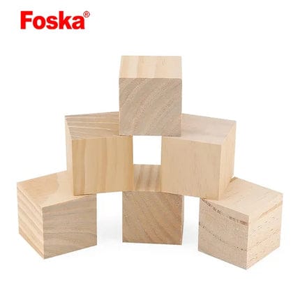 Foska Wooden Cube Set - 16 Pieces