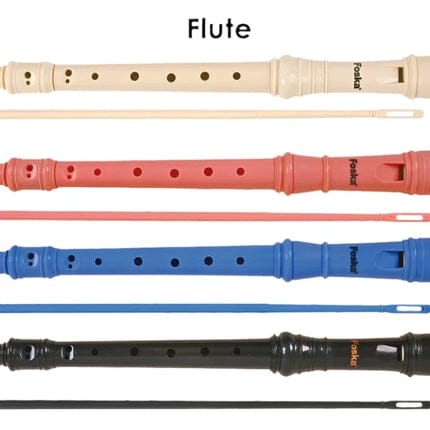 Foska Children Transparent Color GPPS Flute