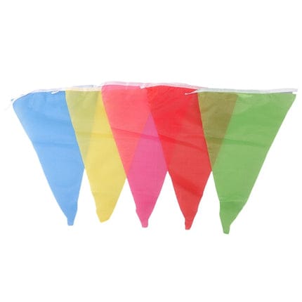 Multicolored Triangle Flags