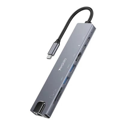 Yesido HB27 موزِّع USB توسع ثمانية في واحد