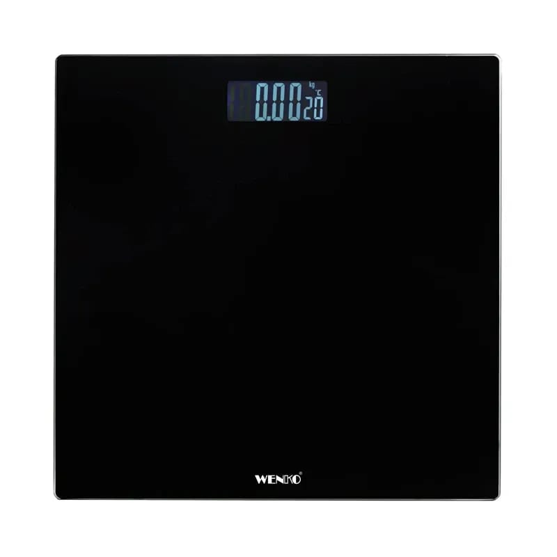 Vinko Bathroom Scale with LCD Screen – Black