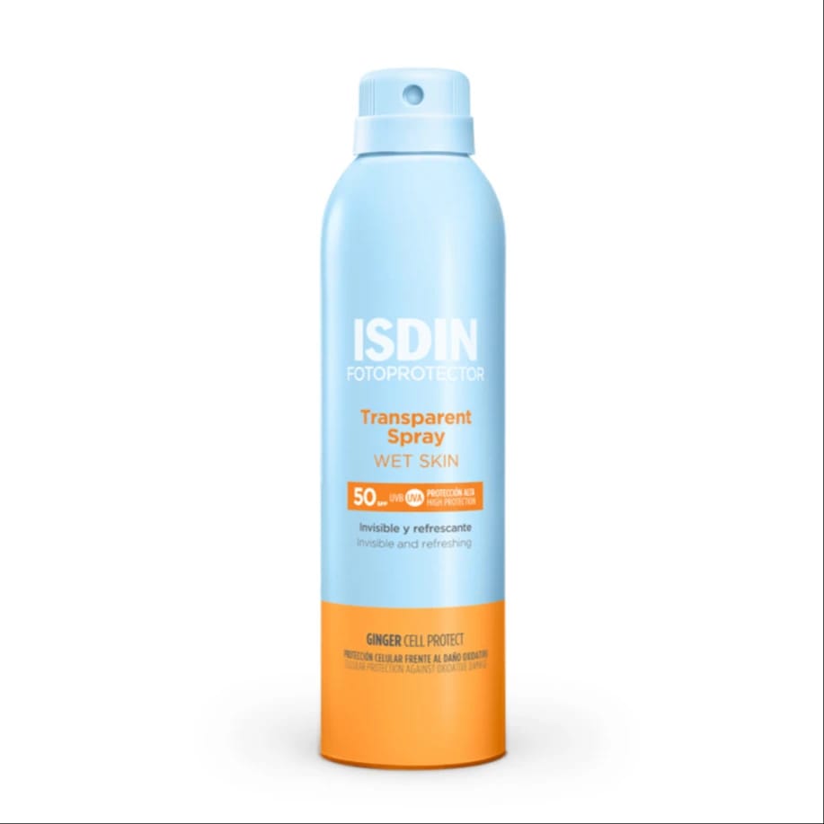 Isdin رذاذ شفاف للبشرة الرطبة SPF50+ 250ml