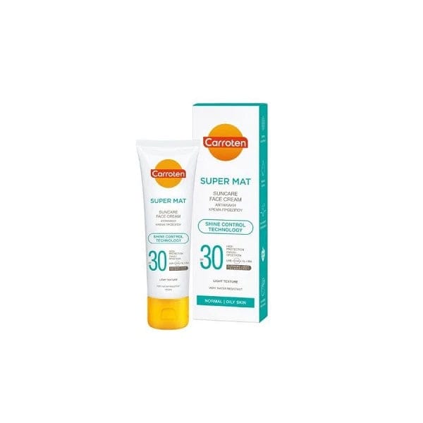 كريم وجه كاروتين سوبر مات للعناية بالشمس 50مل - SPF30