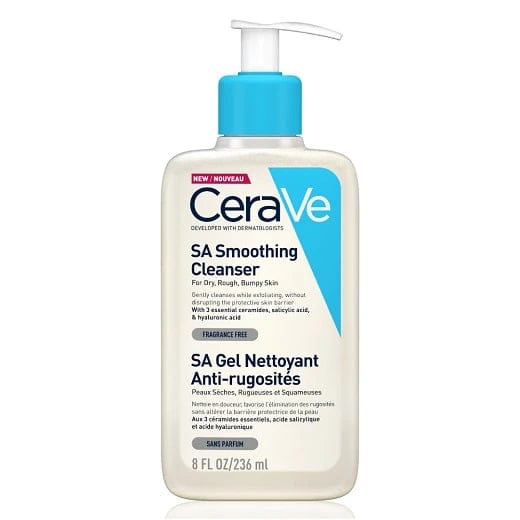 CeraVe SA Smoothing Cleanser for Normal, Dry, and Rough Skin 236ml