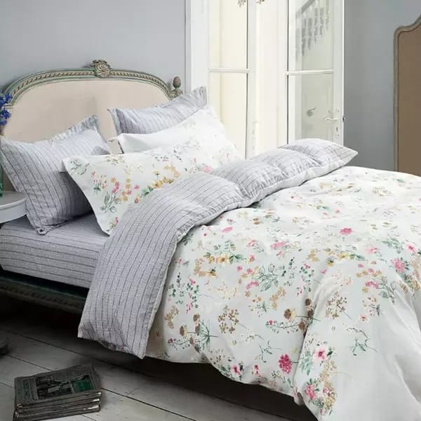 Nova Home 'Kelly' Microfiber Duvet Set - Off White