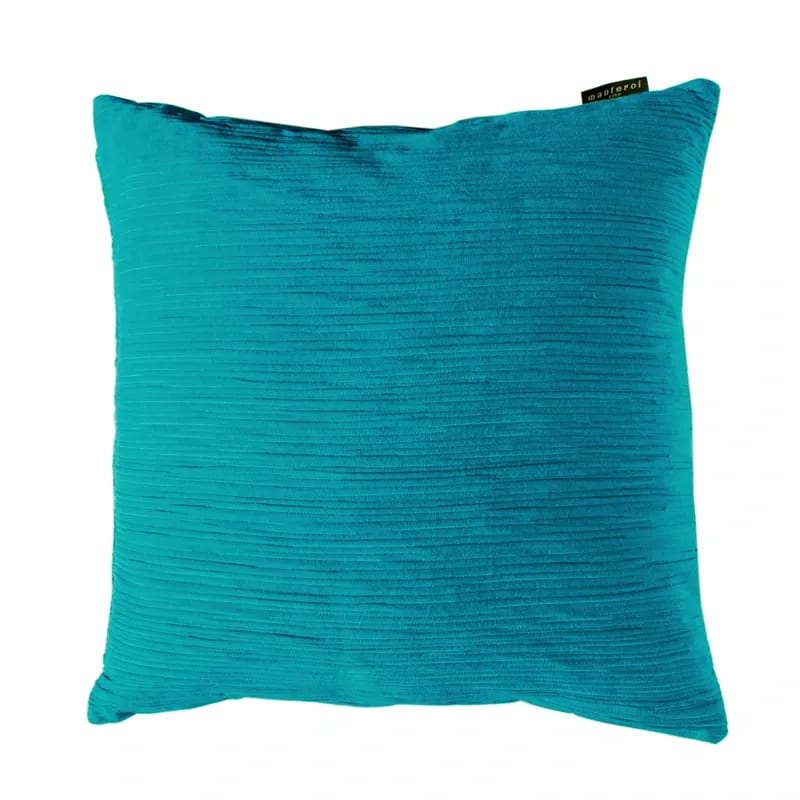 Mintril 'Fc Cobalto' Jacquard Pillow Cover - 47x47 cm - Turquoise