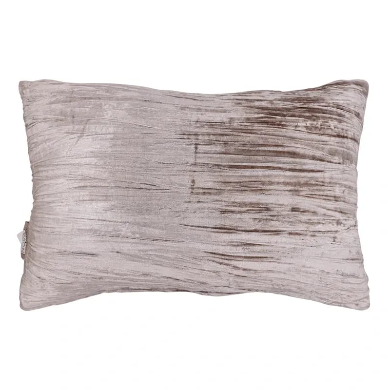 Nova Home Drift Velvet Cushion Cover – Dark Beige – 35×50 cm