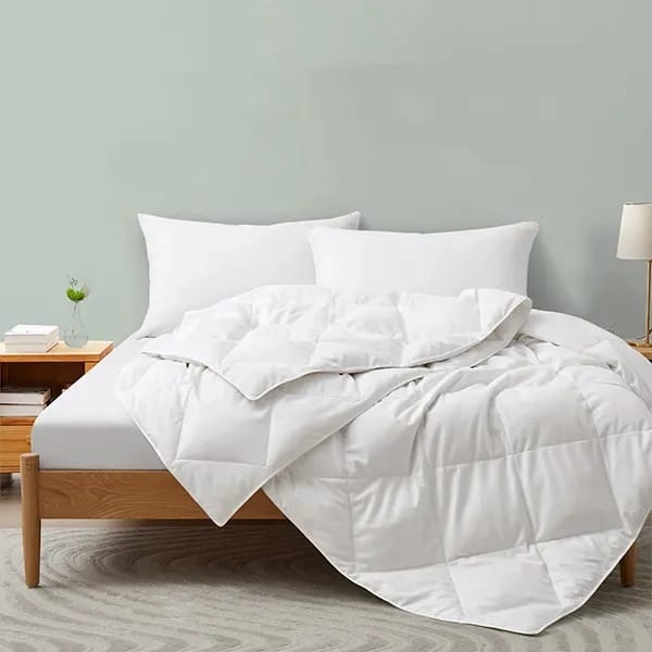 Nova Home 'MicroBasic' Comforter - White (Available in Multiple Sizes)