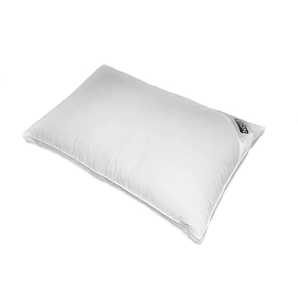 Nova Home White Duck Down Pillow "Chamber" - 100% Cotton Cover - White (Available in Various Sizes)