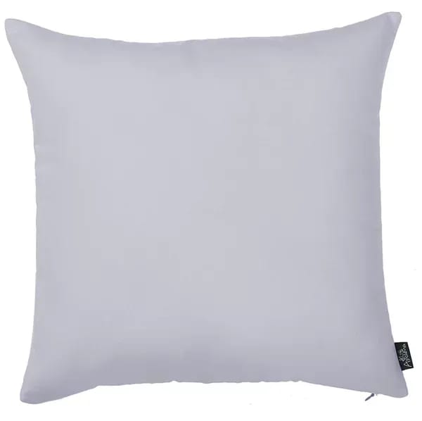 Nova Home Plain Colors Pillow Cover - 45x45 cm - White