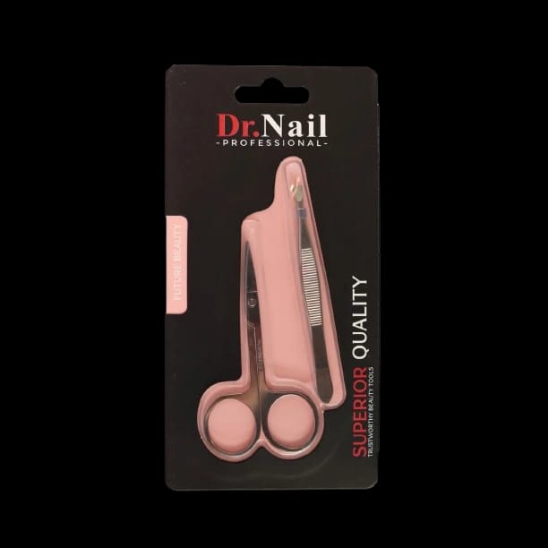 Dr Nail Eyebrow Scissors And Tweezers 061