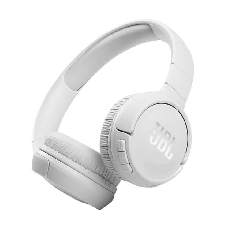 JBL T510BT On-Ear Wireless Bluetooth Headphone – White