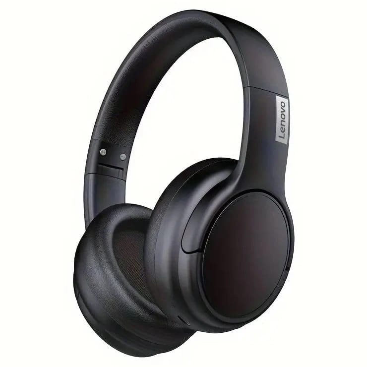 Lenovo Thinkplus TH20 Wireless Over-Ear Headset – Black