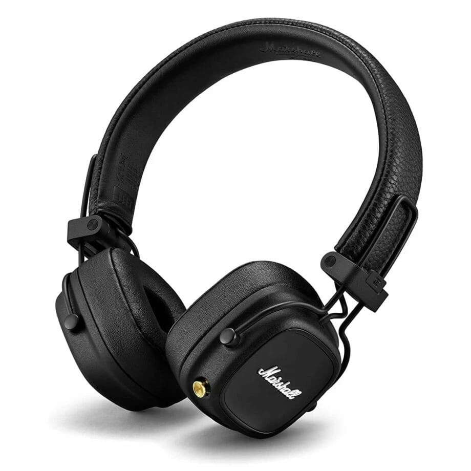 Marshall Major IV On Ear Bluetooth Headphones - 80+ Hours Wireless Playtime