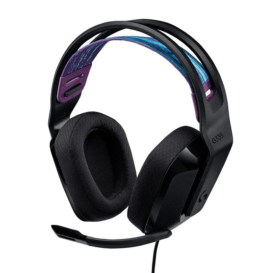 Logitech G335 Multi-Platform Wired Gaming Headset – Black