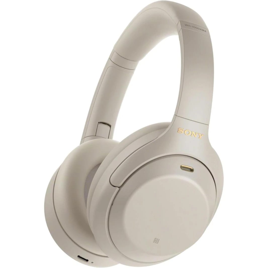 Sony WH-1000XM4 Wireless Noise Canceling Headphones – Silver