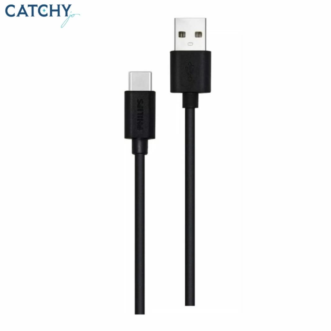 كابل فيليبس DLC3104A من USB-A إلى USB-C (1.2 متر)