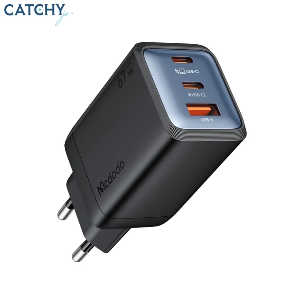 MCDODO 3 Ports Ultimate Mini GaN Charger (67W)