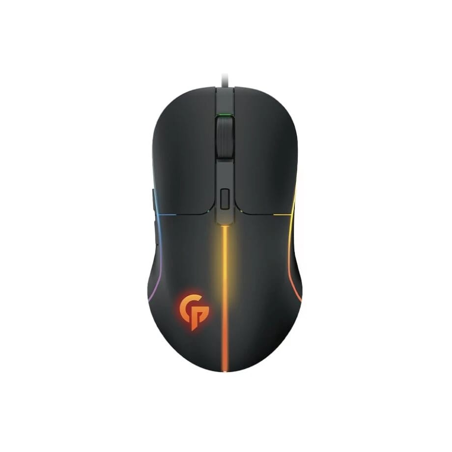 Porodo Gaming Mouse 7D Wired RGB 6400 DPI