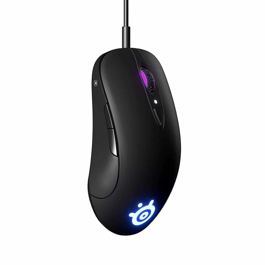 ماوس الألعاب SteelSeries Sensei Ten RGB - مستشعر TrueMove Pro بصري بدقة 18,000 CPI
