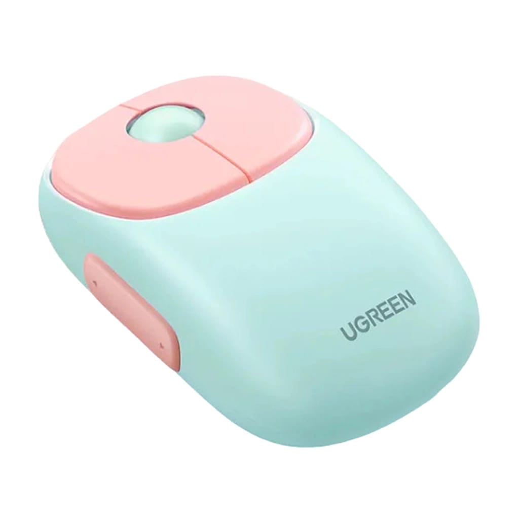 UGREEN Fun+Silent Wireless Mouse – Pink