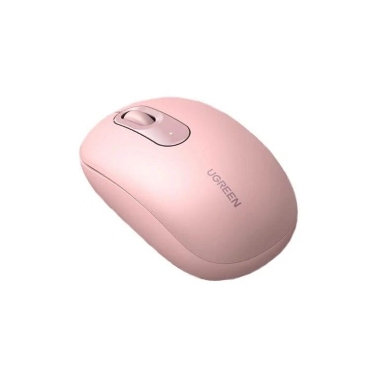 UGreen USB 2.4GHz Wireless Mouse – Pink