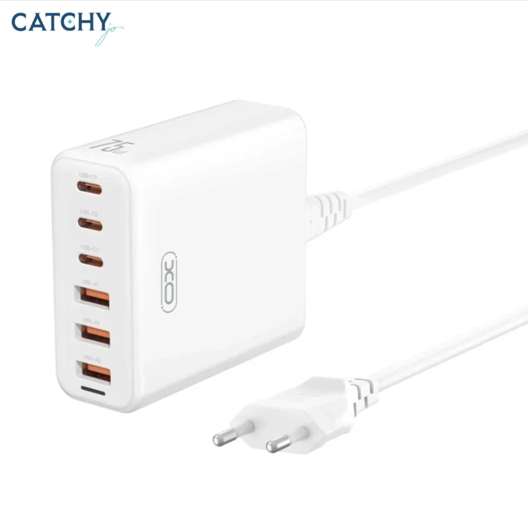 XO L133 Multi-Port Power Charger 75W (EU)