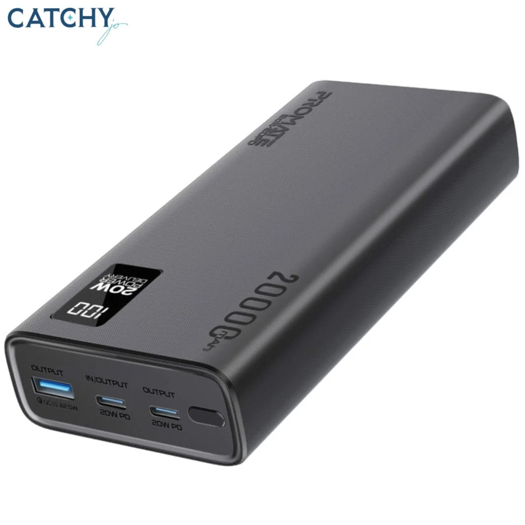 PROMATE Bolt-20 Compact Power Bank 20000mAh