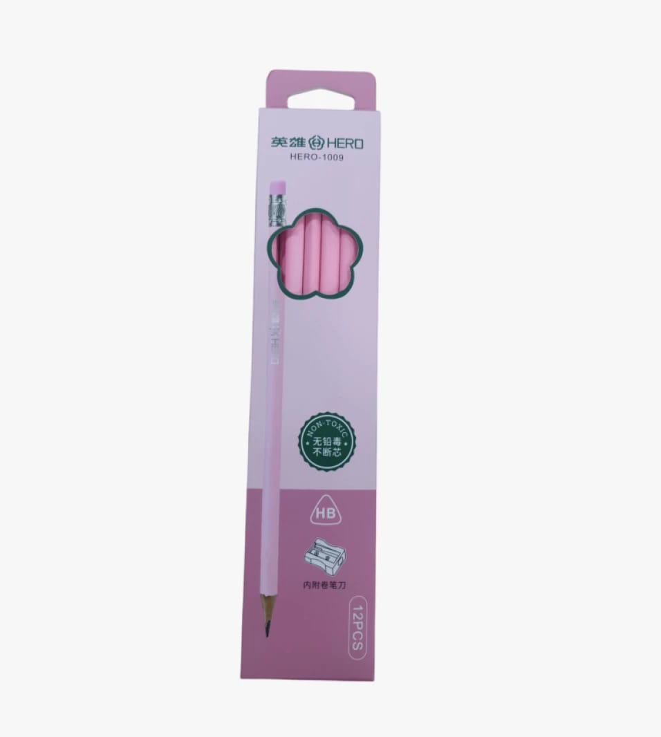 Hero 1009 Premium Pencil Set, Beautifully Designed for Children and Art Enthusiasts