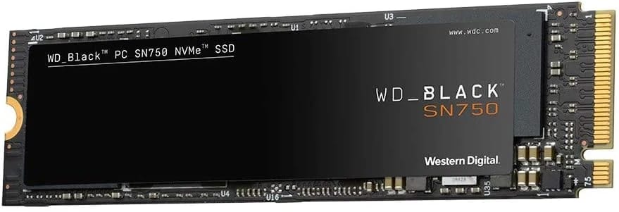 Western Digital WD_BLACK 250GB SN750 NVMe Internal Gaming SSD