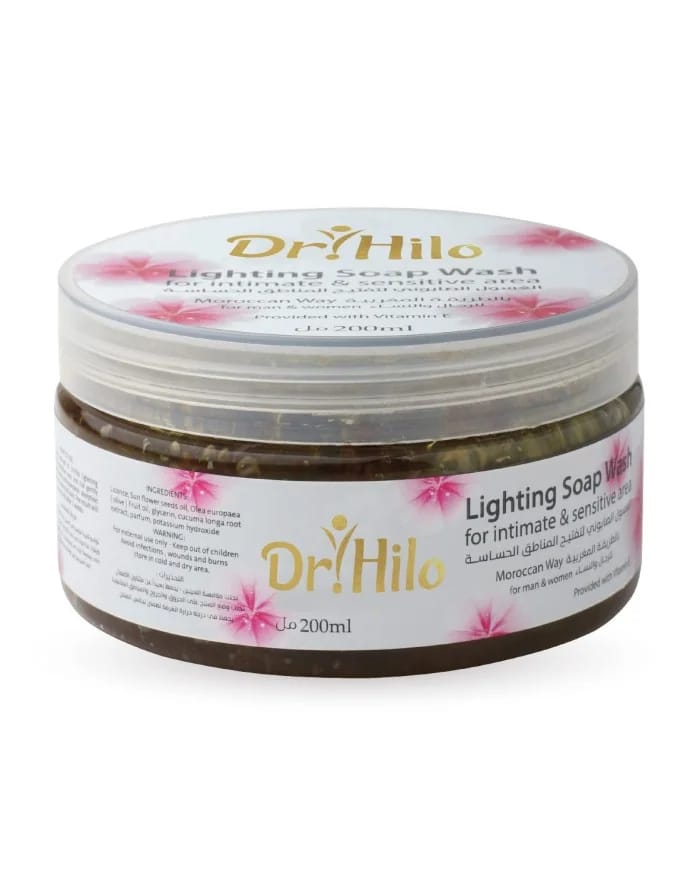 Dr. Hilo Lightening Soap Wash for Sensitive Areas 200ml