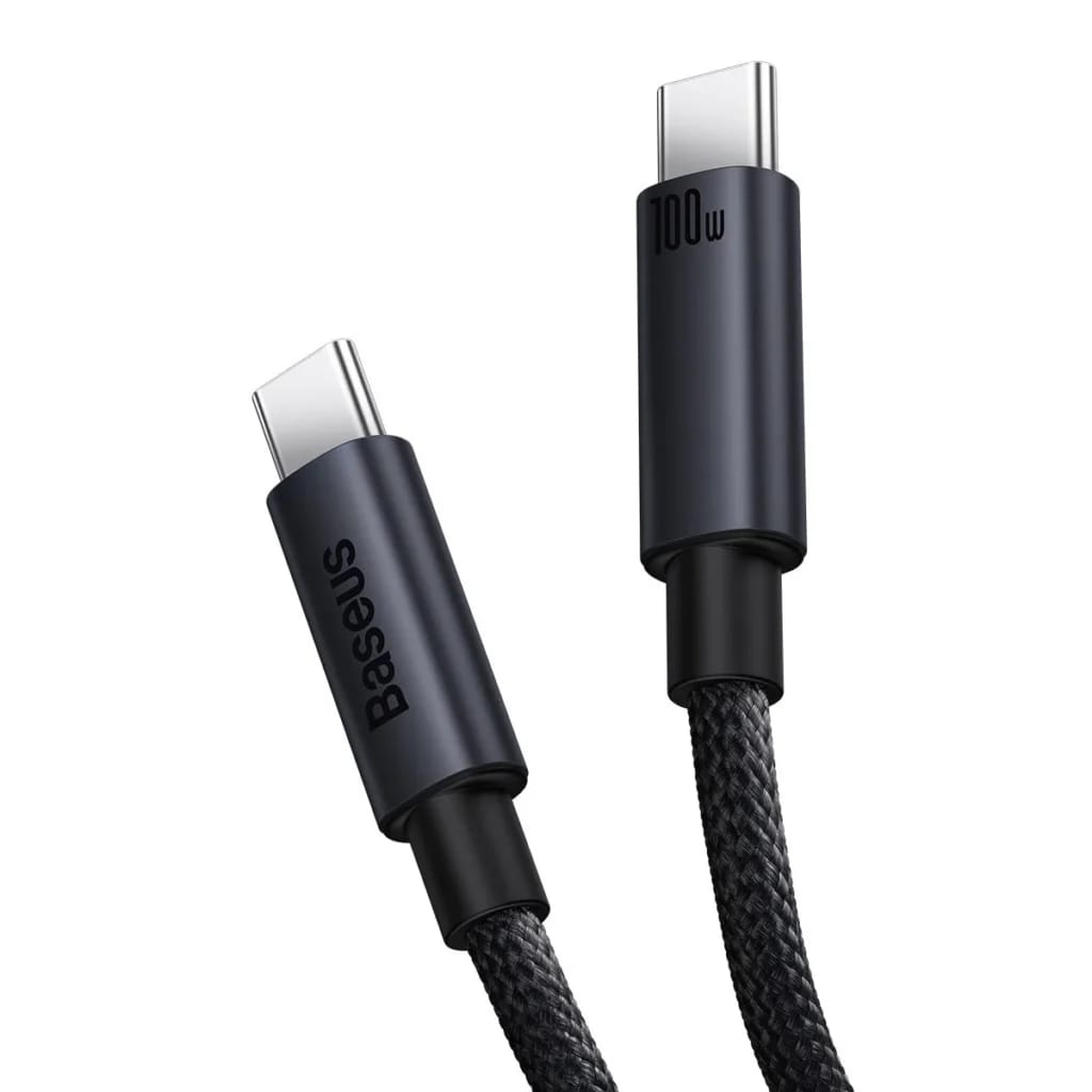 Baseus 100W Braided USB-C Cable - 1M