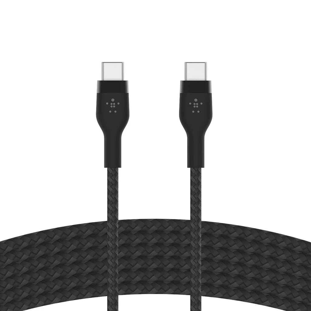 Belkin BoostCharge Pro Flex Braided Type-C Cable – 3M – Black