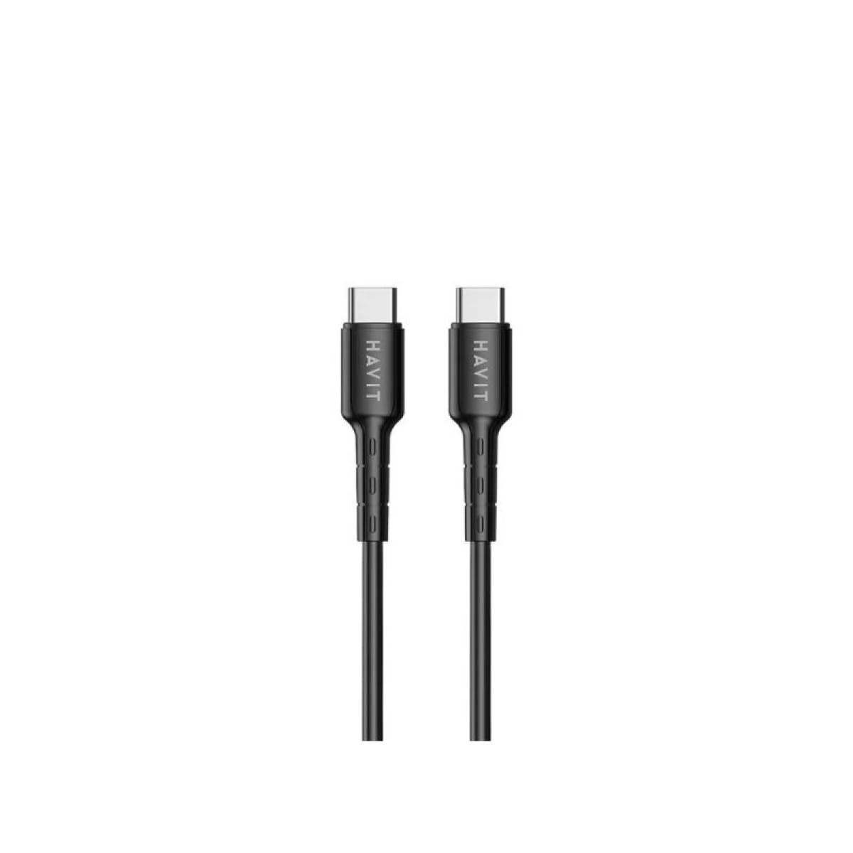 HAVIT CB6235 Type-C To Type-C Cable 1M – Black