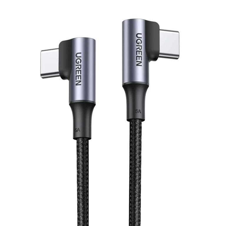 UGreen 70696 90° Angled USB Type C Cable M-M 1M