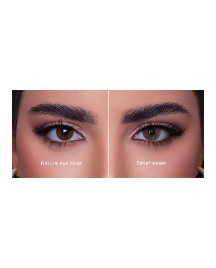 عدسات لاصقة ملونة صدف رغد
