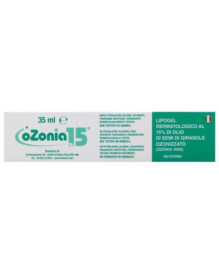 Ozonia LipoGel 15 - Ozonated Healing Gel 35ml