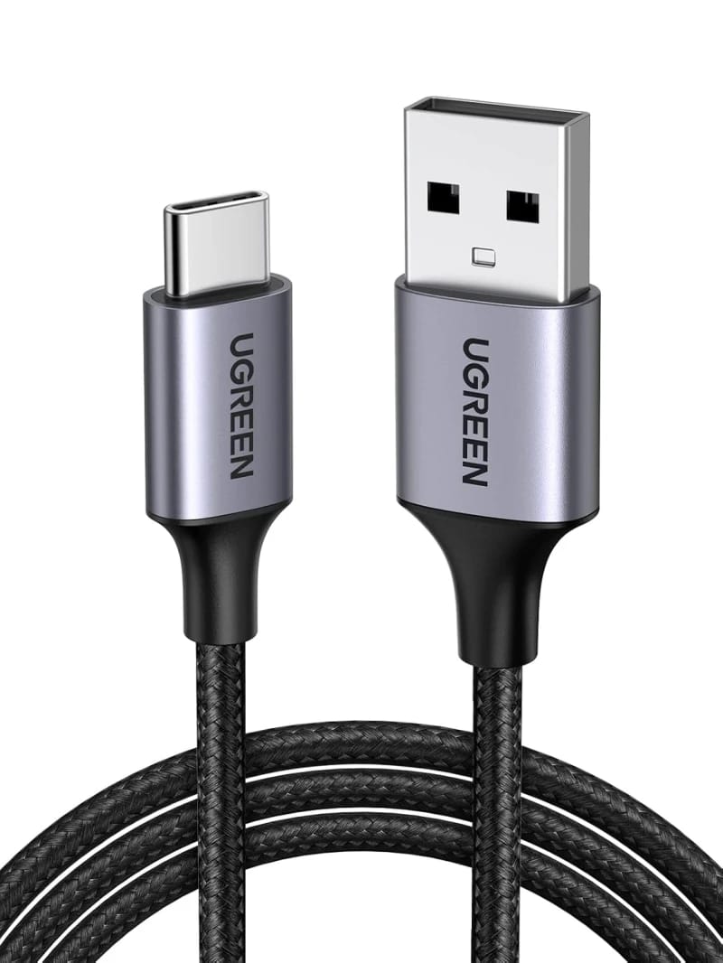 UGreen 60126 USB-A to USB-C Cable Aluminum Braided 1M
