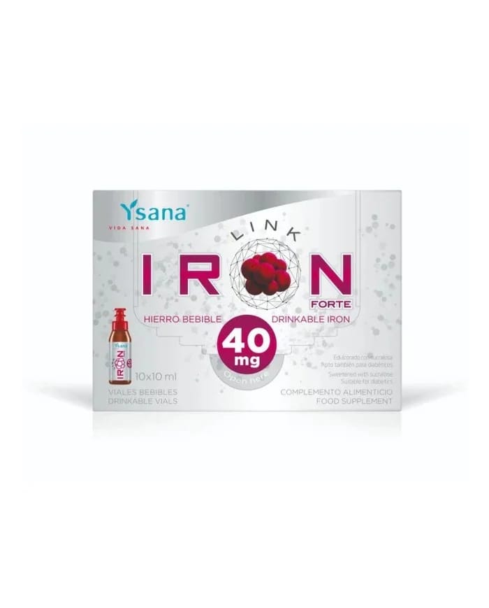 Iron Link Forte 40mg - 10 Ampoules